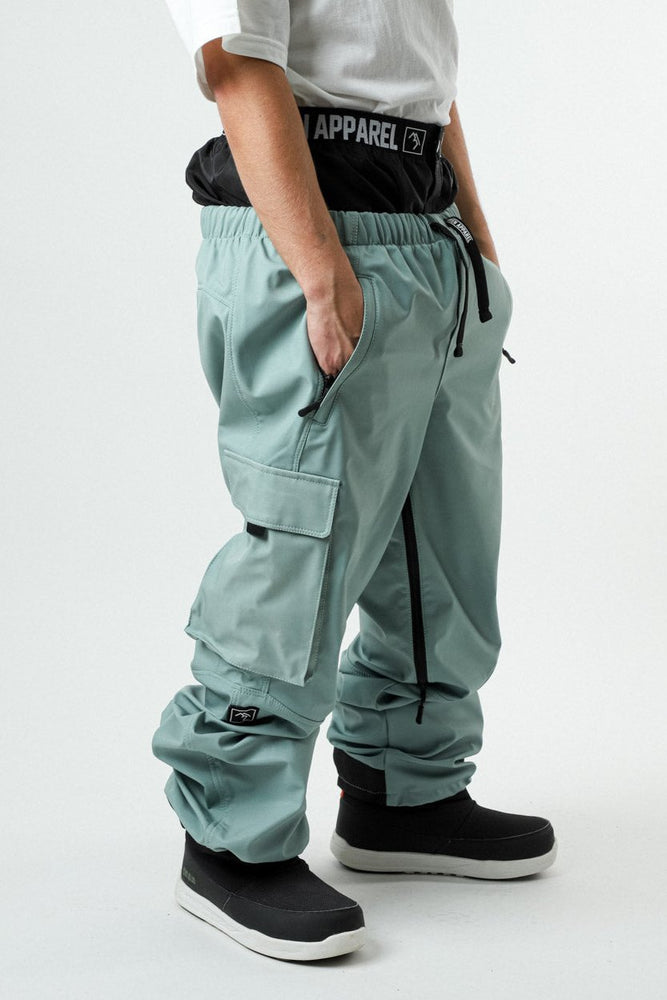 
                  
                    Load image into Gallery viewer, Pastel Green waterproof Snowpants
                  
                