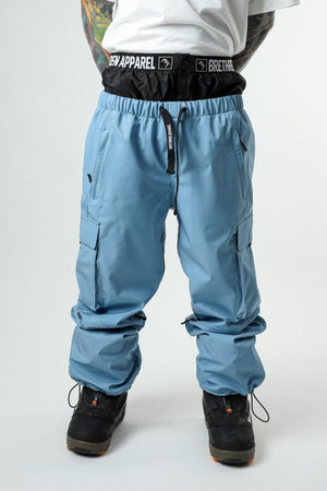 
                  
                    Load image into Gallery viewer, Pastel Blue snowboard pants
                  
                