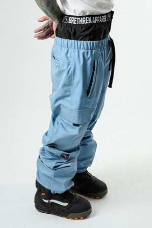 
                  
                    Load image into Gallery viewer, Pastel Blue snowboard pants
                  
                