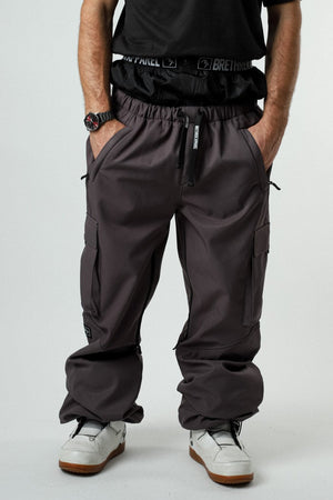 
                  
                    Load image into Gallery viewer, Charcoal grey snowboard pants
                  
                