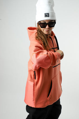 
                  
                    Load image into Gallery viewer, Peach Snowboard Hoodie
                  
                