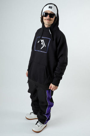 
                  
                    Load image into Gallery viewer, Black Snowboard hoodie
                  
                